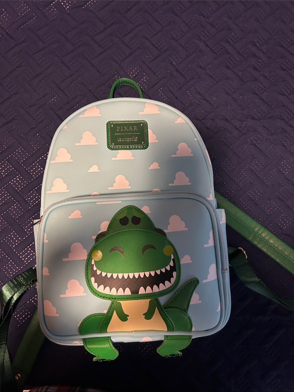 Loungefly Toy Story Rex Disney Backpack